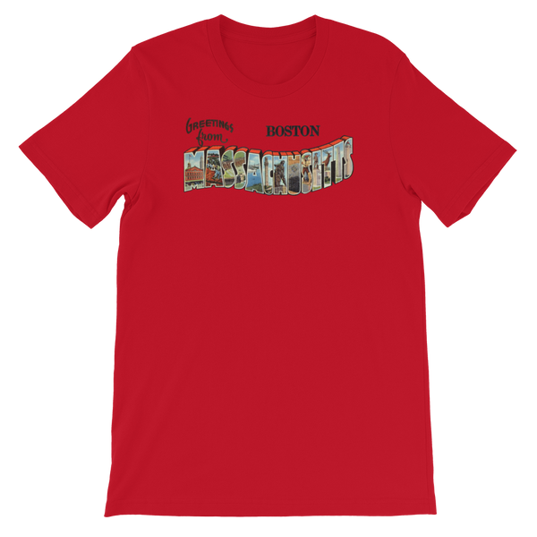 Greetings from Boston, MA T-Shirt