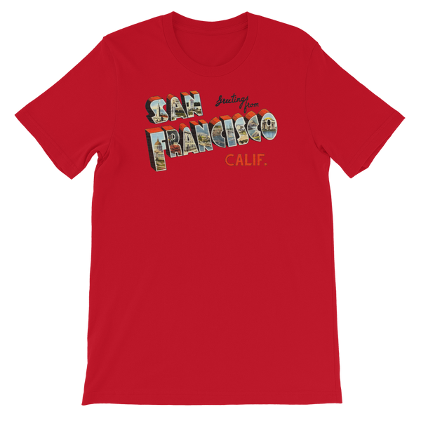 Greetings from San Francisco, CA T-Shirt
