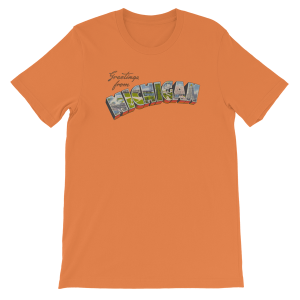 Greetings from Michigan T-Shirt