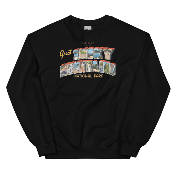 Greetings from Smoky Mountains Sweatshirt