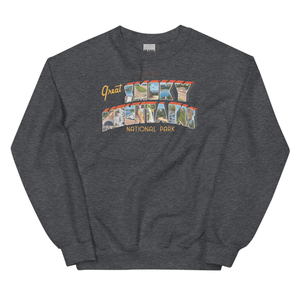 Greetings from Smoky Mountains Sweatshirt