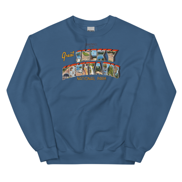 Greetings from Smoky Mountains Sweatshirt