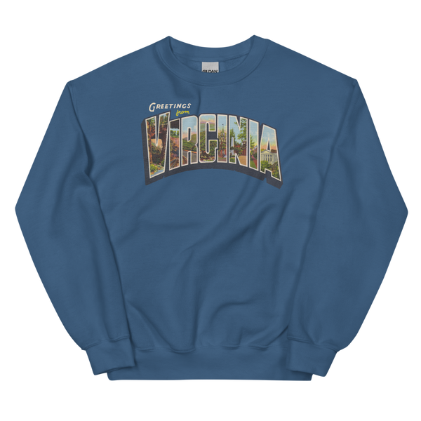Greetings from Virginia Sweatshirt