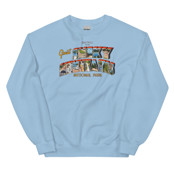 Greetings from Smoky Mountains Sweatshirt