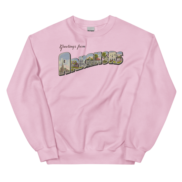 Greetings from Arkansas Sweatshirt