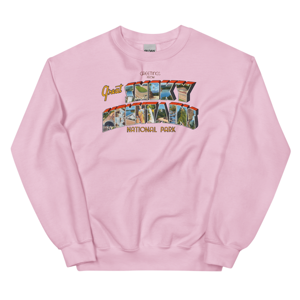 Greetings from Smoky Mountains Sweatshirt