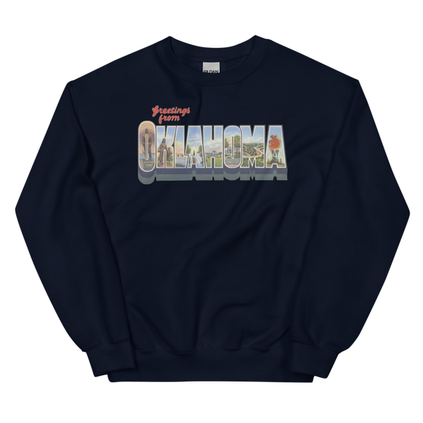 Greetings from Oklahoma Sweatshirt