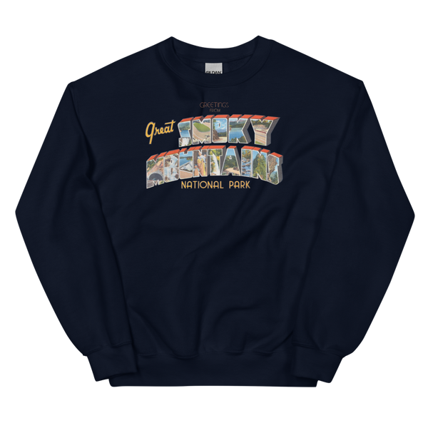 Greetings from Smoky Mountains Sweatshirt
