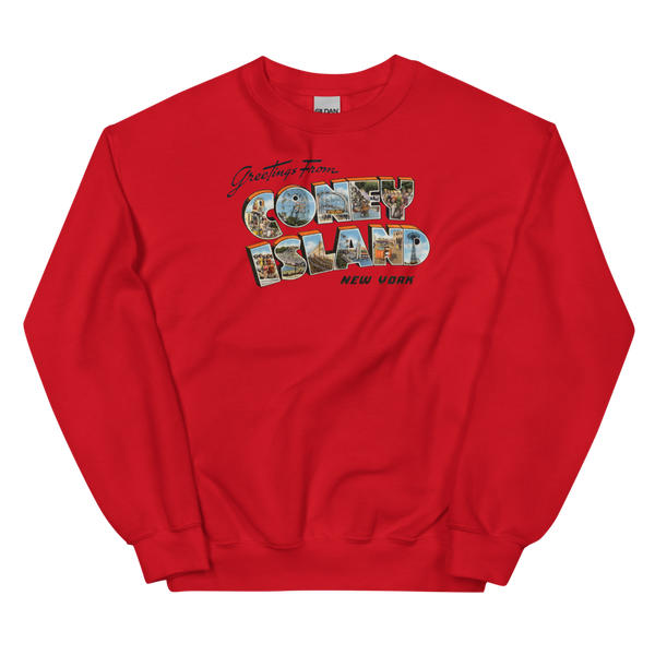 Greetings from Coney Island, NY Sweatshirt