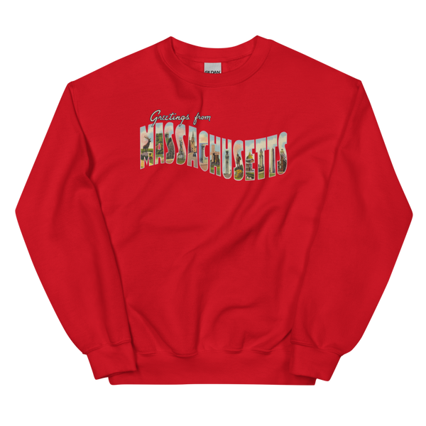 Greetings from Massachusetts Sweatshirt