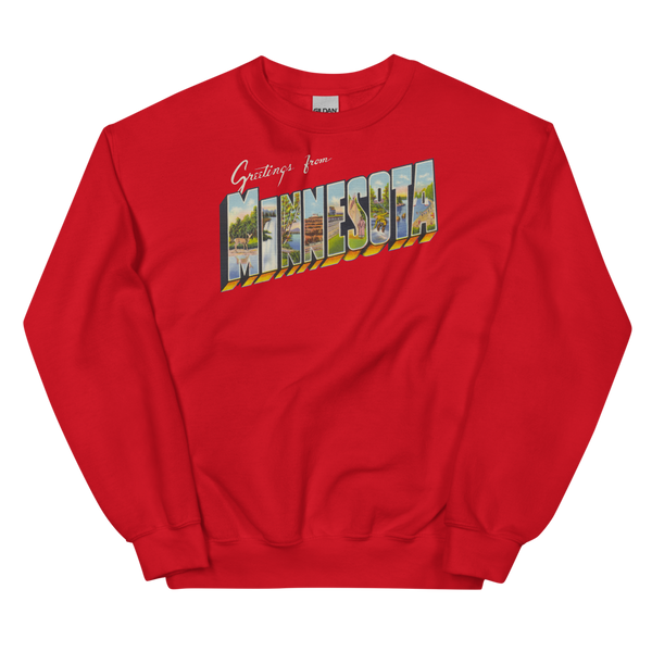 Greetings from Minnesota Sweatshirt