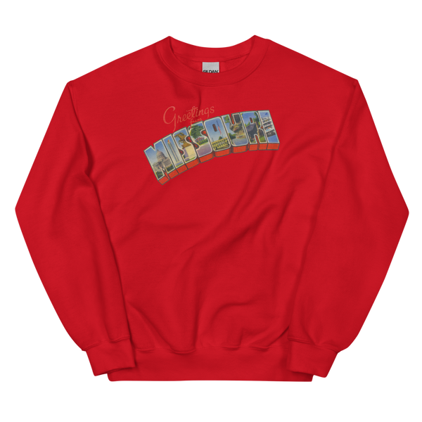 Greetings from Missouri Sweatshirt