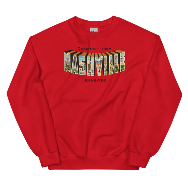 Greetings from Nashville, TN Sweatshirt