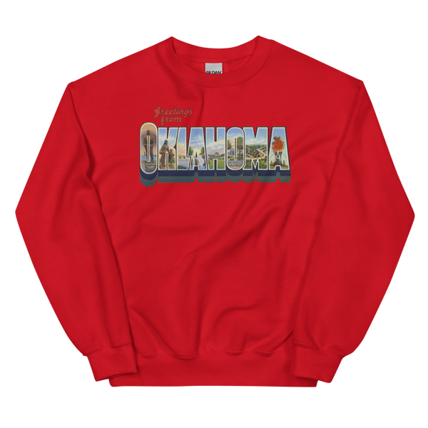Greetings from Oklahoma Sweatshirt