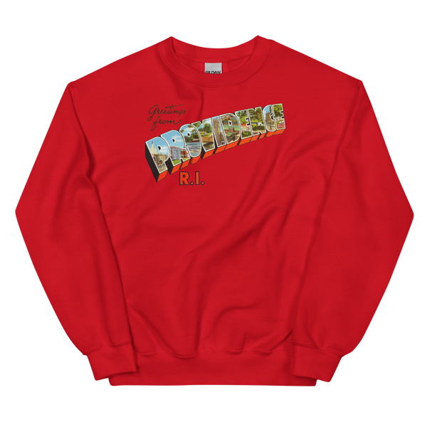 Greetings from Providence, RI Sweatshirt