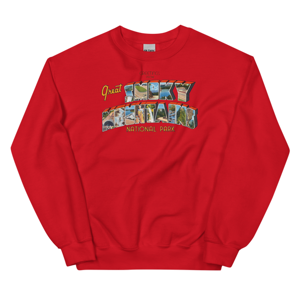 Greetings from Smoky Mountains Sweatshirt
