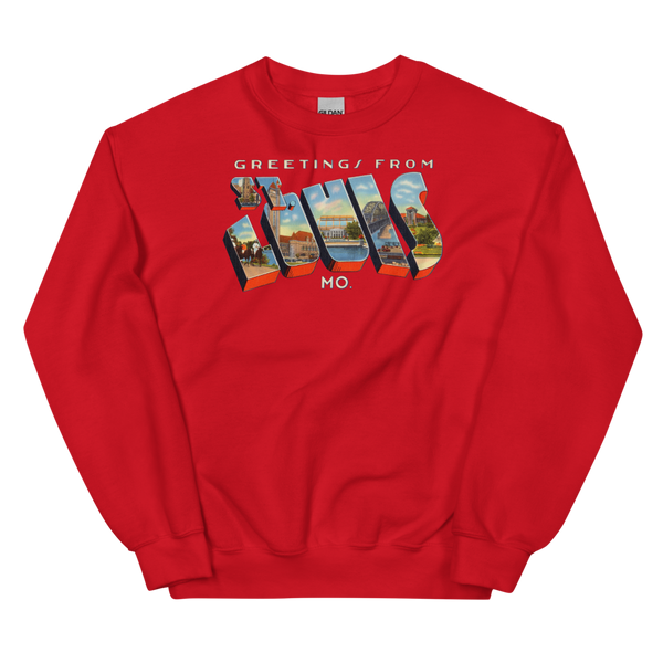 Greetings from St Louis, MO Sweatshirt