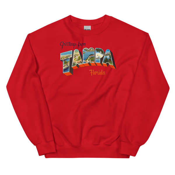 Greetings from Tampa, FL Sweatshirt