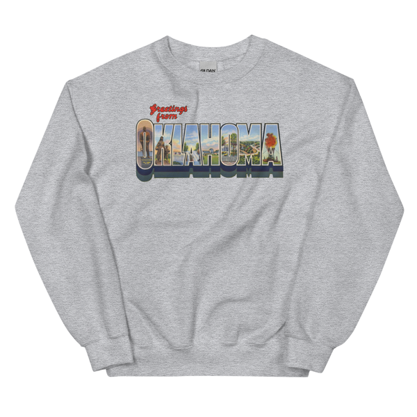 Greetings from Oklahoma Sweatshirt