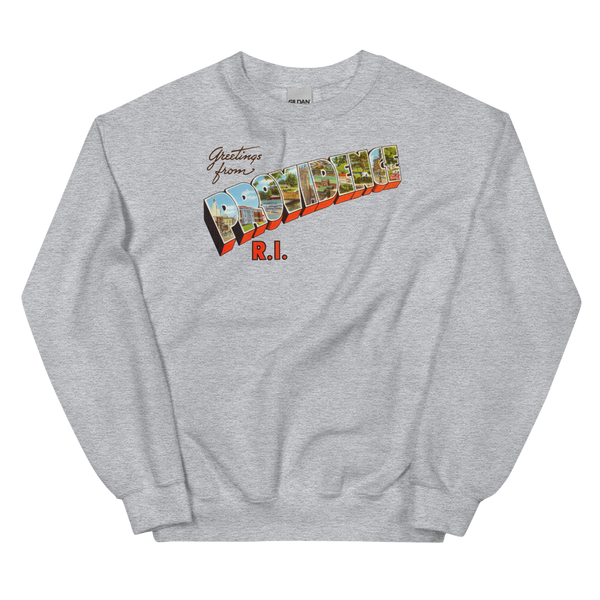 Greetings from Providence, RI Sweatshirt