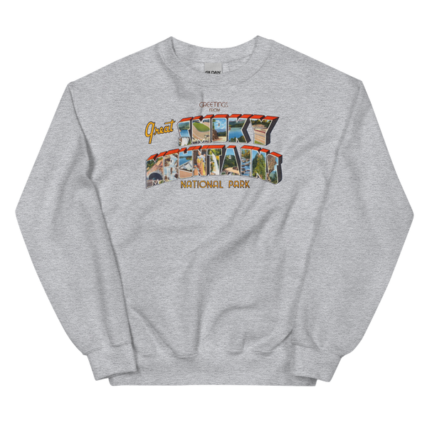 Greetings from Smoky Mountains Sweatshirt
