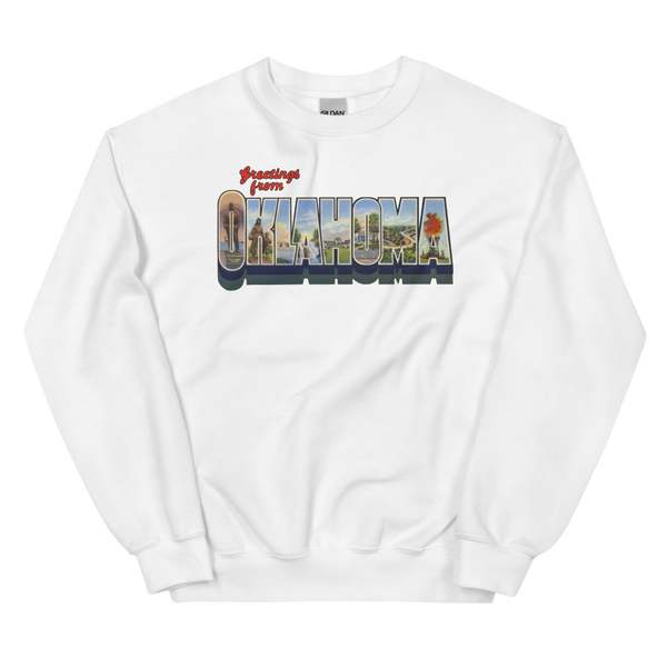 Greetings from Oklahoma Sweatshirt