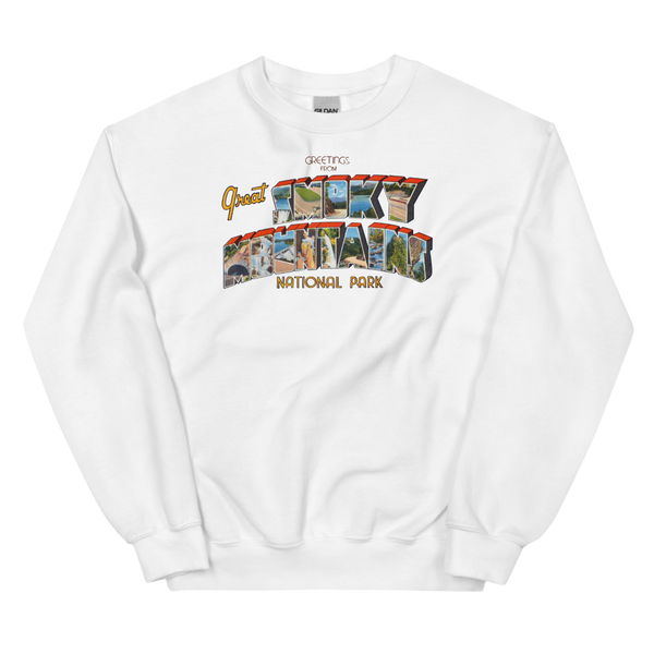 Greetings from Smoky Mountains Sweatshirt
