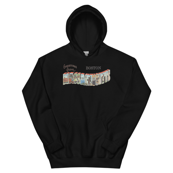 Greetings from Boston Hoodie