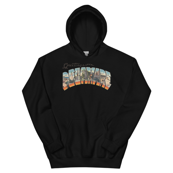 Greetings from Delaware Hoodie