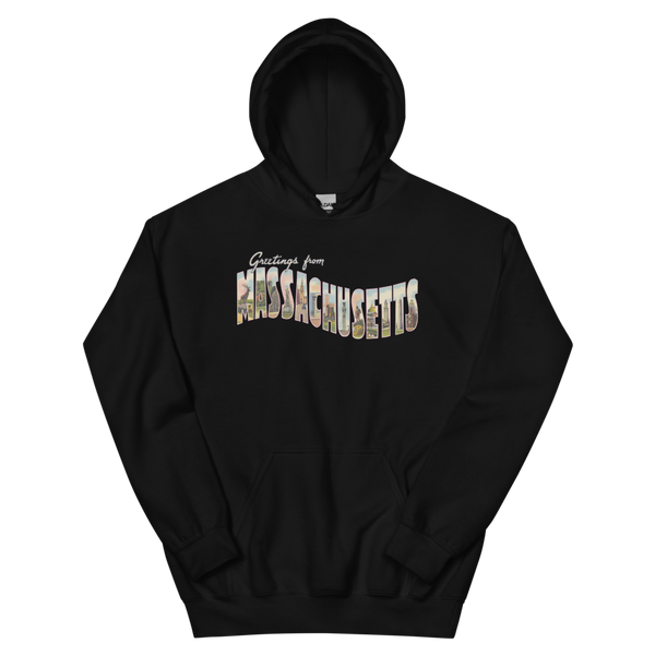 Greetings from Massachusetts Hoodie