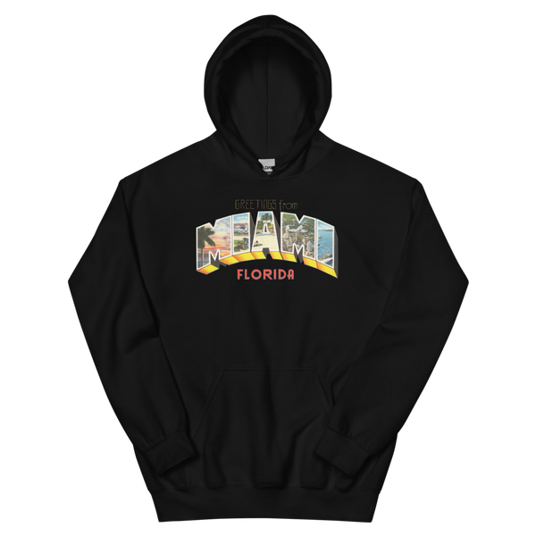 Greetings from Miami, FL Hoodie