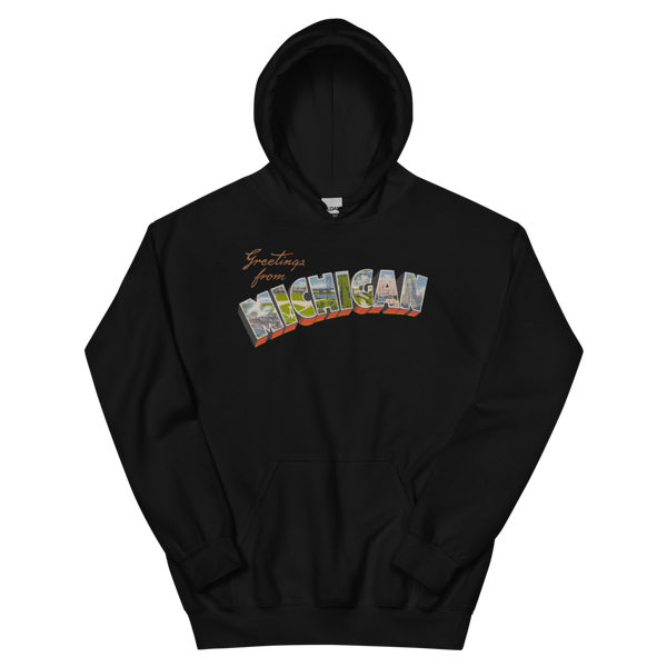 Greetings from Michigan Hoodie
