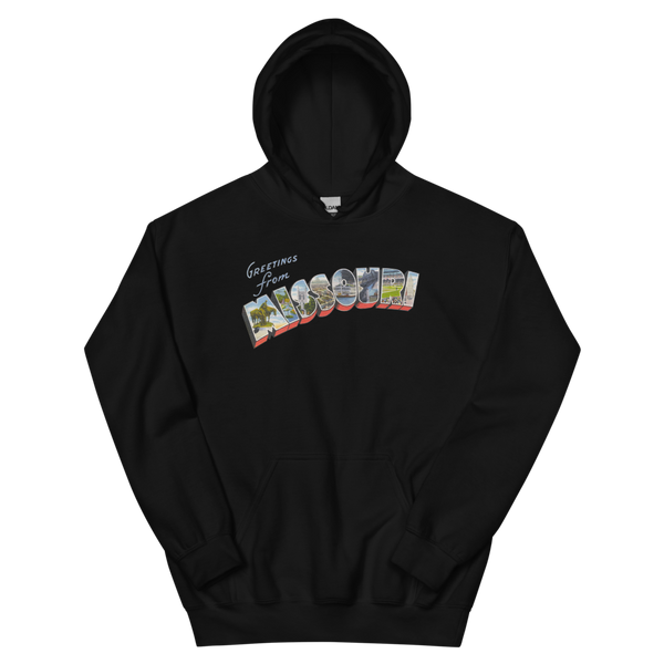 Greetings from Missouri Hoodie