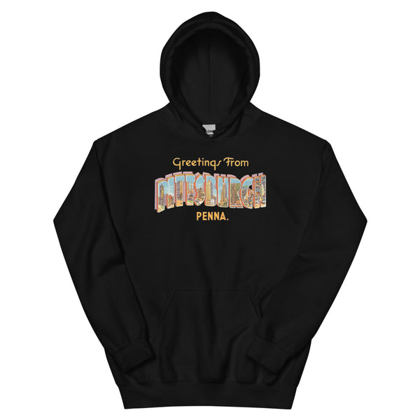 Greetings from Pittsburgh, PA Hoodie