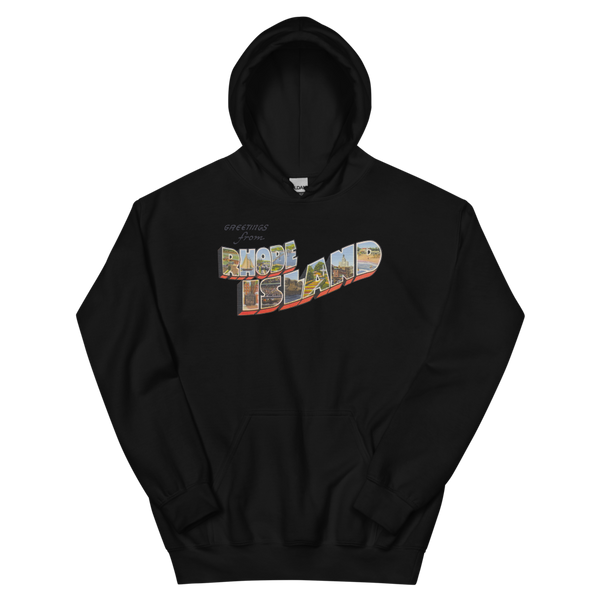 Greetings from Rhode Island Hoodie