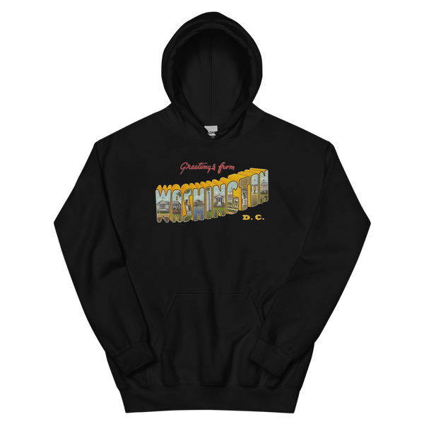 Greetings from Washington DC Hoodie