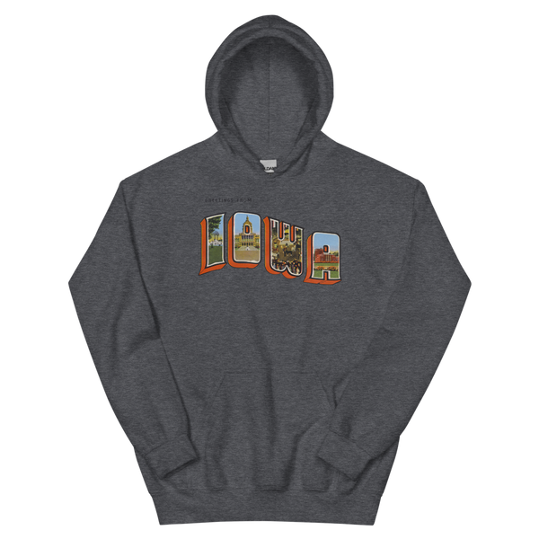 Greetings from Iowa Hoodie