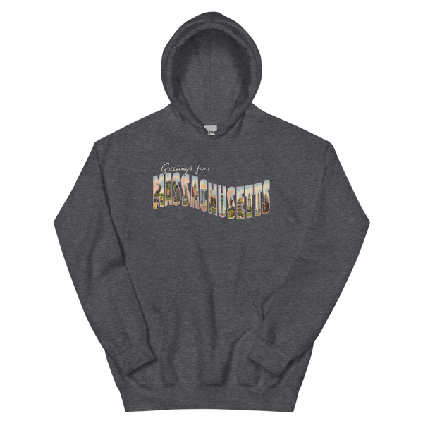 Greetings from Massachusetts Hoodie