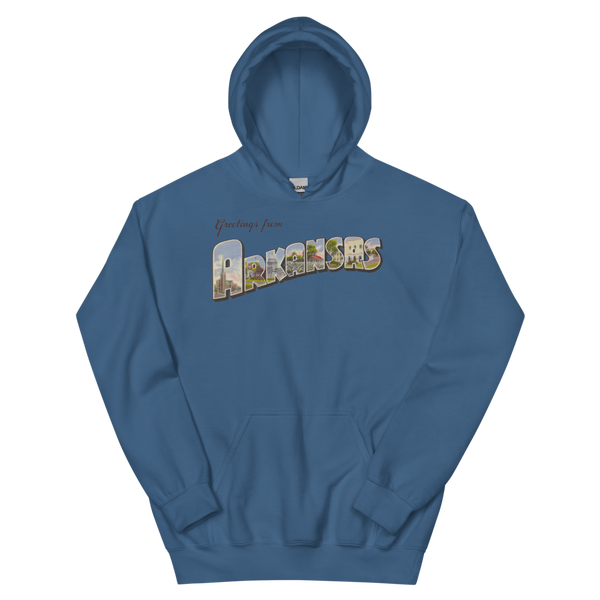 Greetings from Arkansas Hoodie