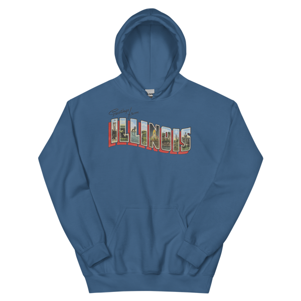 Greetings from Illinois Hoodie