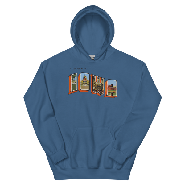 Greetings from Iowa Hoodie