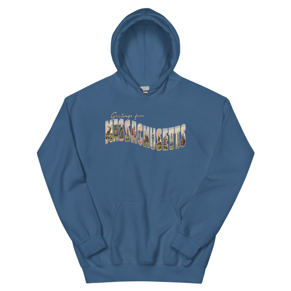 Greetings from Massachusetts Hoodie