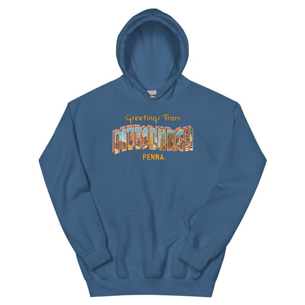 Greetings from Pittsburgh, PA Hoodie