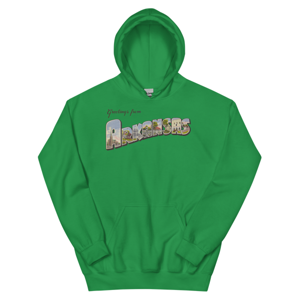 Greetings from Arkansas Hoodie