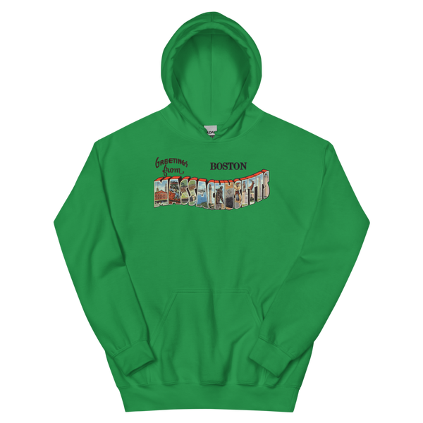 Greetings from Boston Hoodie
