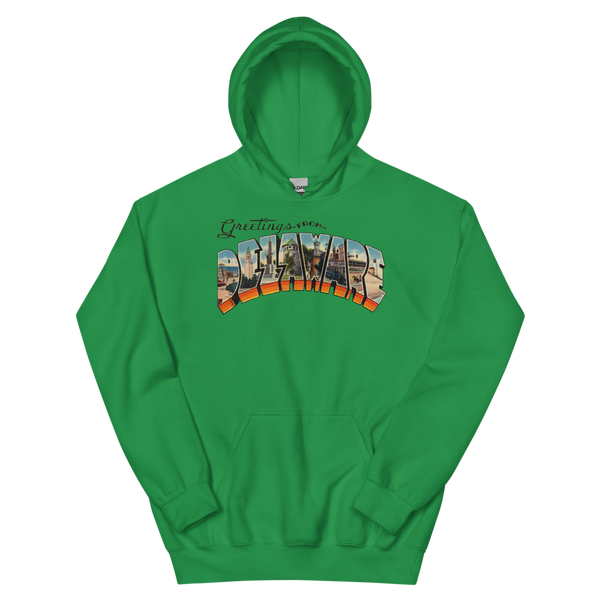 Greetings from Delaware Hoodie