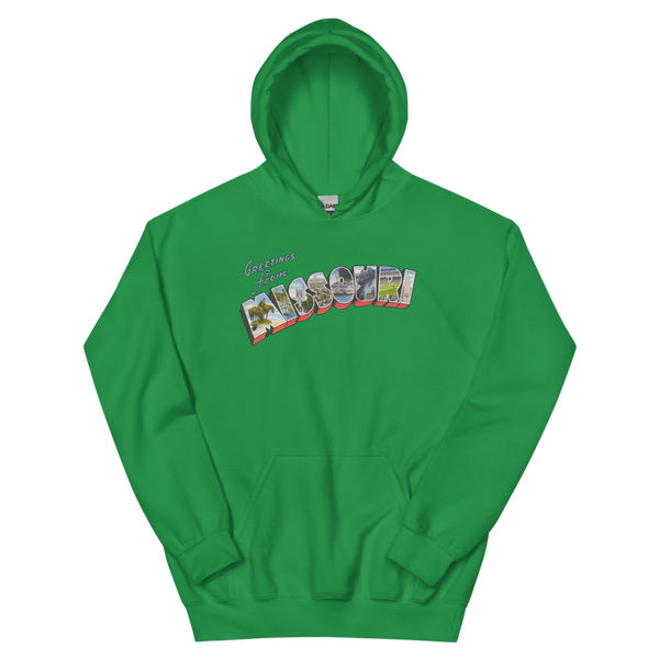 Greetings from Missouri Hoodie