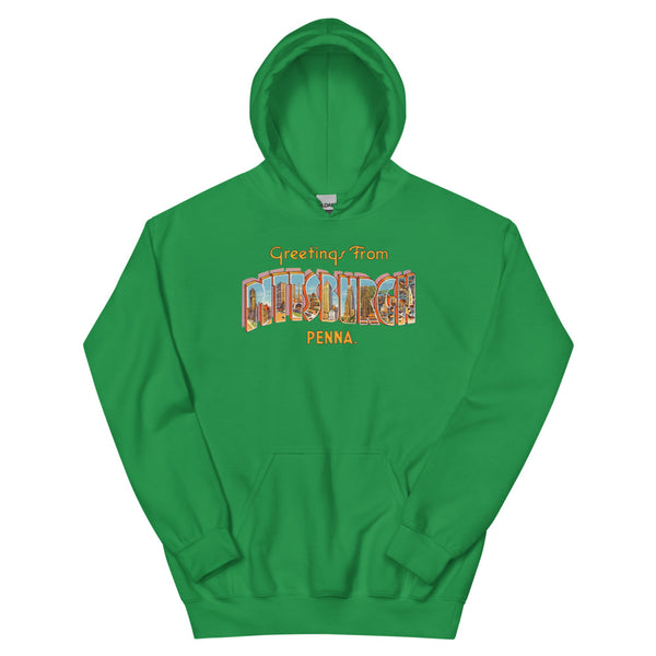 Greetings from Pittsburgh, PA Hoodie