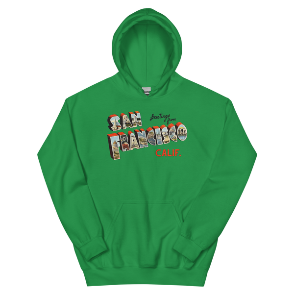 Greetings from San Francisco, CA Hoodie