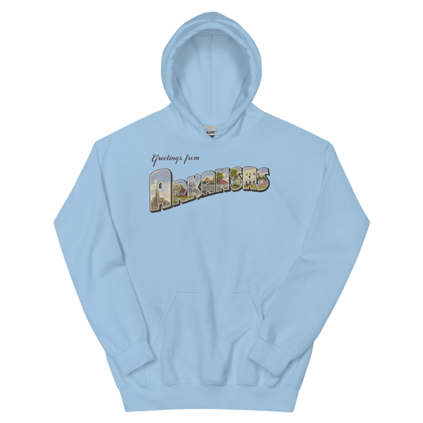 Greetings from Arkansas Hoodie